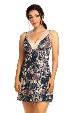 Satynowa halka Hamana Ewona granat