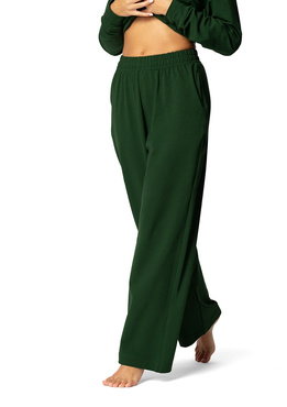 Spodnie DK-K-B8 - biały bawełna - Dkaren