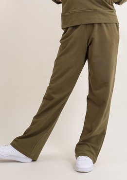 Spodnie DK-K-B8 - khaki bawełna - Dkaren