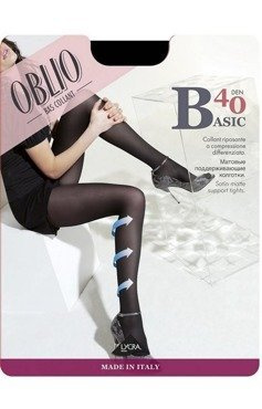 Rajstopy Oblio Basic 40den - opak - 6 szt - HIT NA RYNKU Ekskluzywne włoskie rajstopy