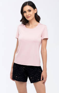 Dwuczęściowa piżama damska z krótkim rękawem Babella KOI PRINT