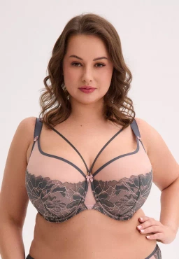 Piękny biustonosz na duże biusty Gaia Semi-Soft Priya Maxi Art. 1318