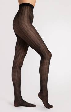 Rajstopy wzór geometryczny Fiore CANDY CRUSH 30 DEN