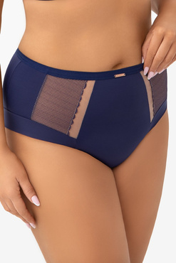 Wygodne figi granatowy LUISE K442/1- Gorsenia