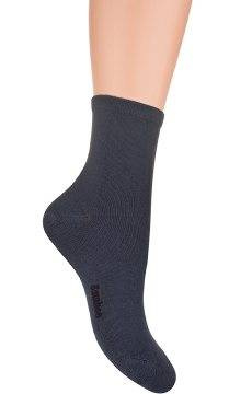 Krótkie skarpetki bambusowe Skarpol 24 GRAFITOWE