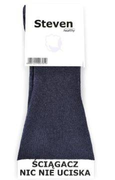 Uniwersalne skarpetki bezuciskowe Steven 018 dla kobiet i mężczyzn grafitowy