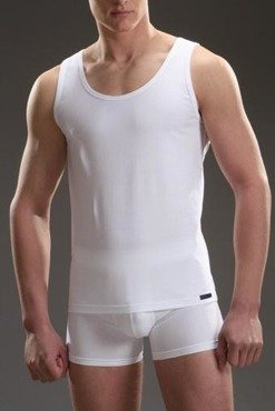 Biały klasyczny podkoszulek Cornette 205