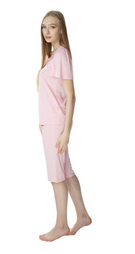 Damska dwuczęściowa piżama Matylda 3639 różowy - Mewa