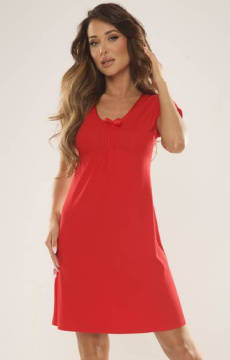 Koszula De Lafense - 870 / 874 (krótki rękaw) KOLEKCJA VISA Czerwony