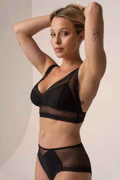 Figi damskie 212 CZARNY - Babell