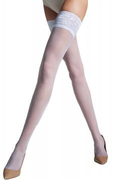 Pończochy samonośne Gatta - Michelle 20DEN bianco || biały