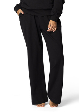 Spodnie DK-K-B8 - czarny bawełna - Dkaren