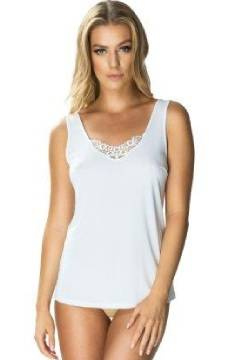 Koszulka na ramiączkach, z jedwabiu Vistex Mewa / 919