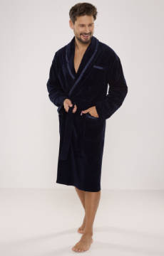 Ciepły szlafrok męski De Lafense Ronaldo 666