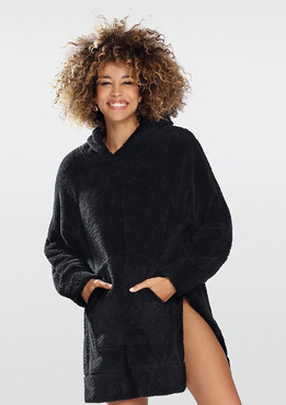 Bluza ARIELA - puch czarny - Dkaren