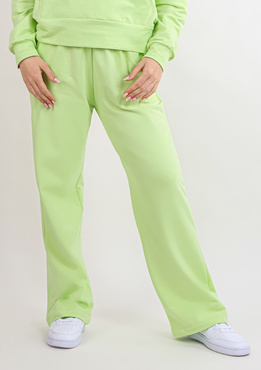 Spodnie DK-K-B8 - jasny zielony bawełna - Dkaren