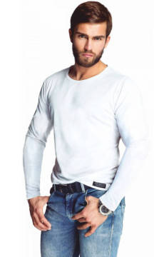 Bluzka męska długi rękaw Mewa 86133 z jedwabiu wiskozowego