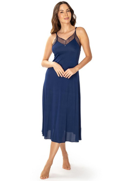 Koszula nocna PARI 6648 granat - Mewa