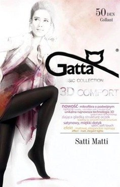 Aksamitne rajstopy damskie Gatta - Satti Matti / 50den