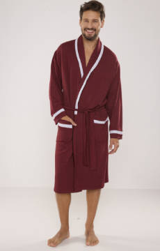 Elegancki szlafrok męski De Lafense - 564 Bruno