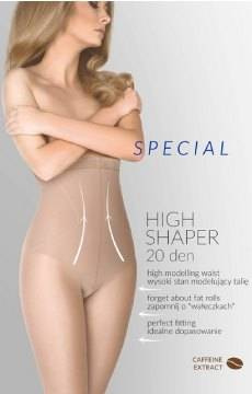 Wysokie, korygujace rajstopy Gabriella High Shaper 20 den